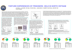 torture experiences of prisoners held in north vietnam
