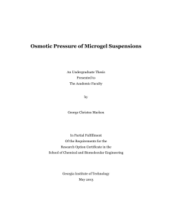 Osmotic Pressure of Microgel Suspensions