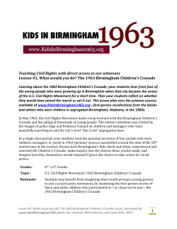 Lesson 2. What would YOU do?