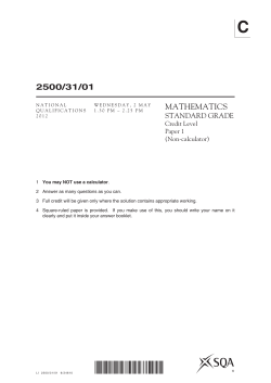 2012 - SQA
