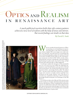Optics and Realism in Renaissance Art