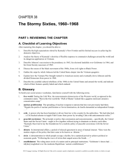 Chapter 38 Study Guide