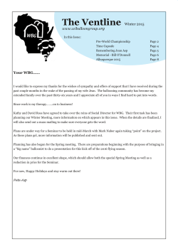 Winter 2015 - Wisconsin Balloon Group