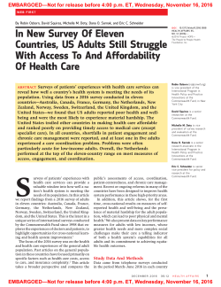 In New Survey Of Eleven Countries, US Adults Still Struggle With