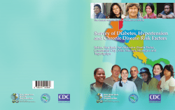 CAMDI Survey of diabetes, hypertension and chronic