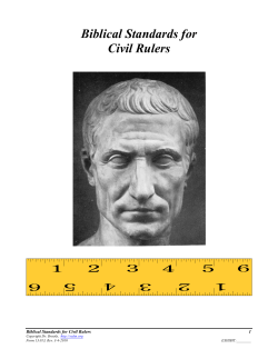 Civil rulers - Sovereignty Education and Defense Ministry