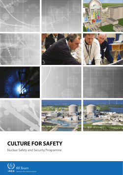 Culture for safety