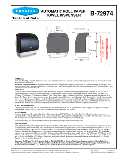 B-72974 - Bobrick