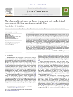 The influence of the nitrogen-ion flux on structure and ionic