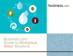 Business.com Guide to Workplace Water Solutions