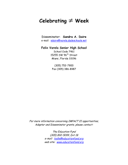 PI Week - The Education Fund