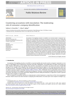 Countering accusations with inoculation: The moderating role of