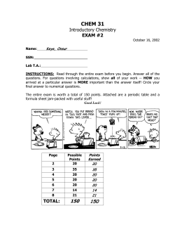 EXAM #2