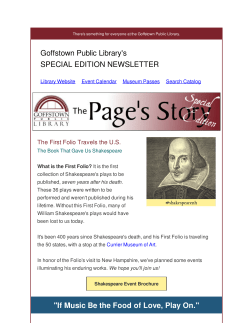 Special Edition Newsletter