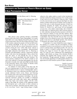 SPACESHOTS AND SNAPSHOTS OF PROJECTS MERCURY AND