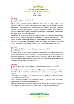 Chapter 1_The Living World