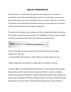 ANALOG THERMOMETER - IDC