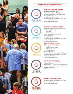 Sponsor Opportunities - St. Bernards Medical Group