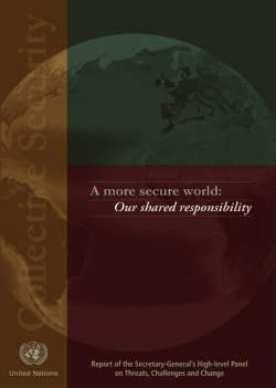 A More Secure World