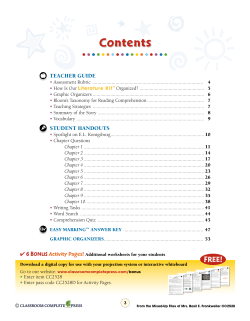 Contents - Classroom Complete Press