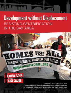 Development without Displacement