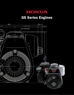 GS Series Engines