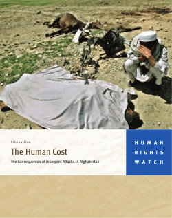 The Human Cost - Human Rights Watch
