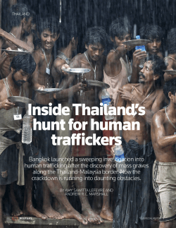 Inside Thailand`s hunt for human traffickers
