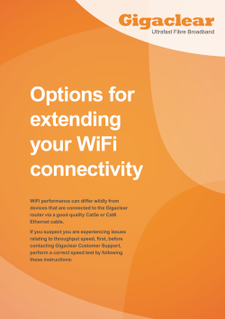 Options for extending your WiFi connectivity