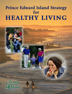 PEI Strategy for Healthy Living