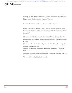 Survey of the Heritability and Sparsity of Gene Expression Traits