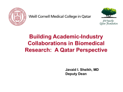 Building Academic-Industry Collaborations in Biomedical Research