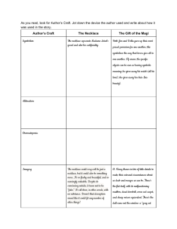 Symbolism The necklace represents Madame Loisel`s greed and