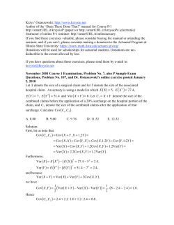 X - Illinois State University Mathematics Department