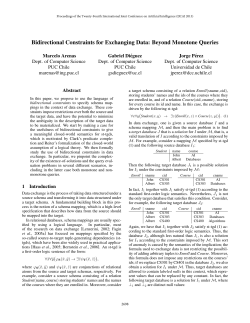 Bidirectional Constraints for Exchanging Data: Beyond Monotone