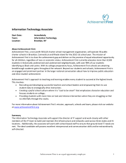 Information Technology Associate