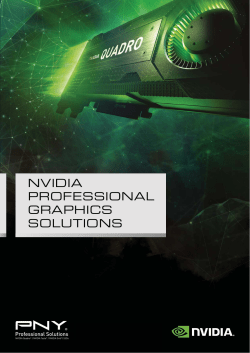 nvidia professional graphics solutions