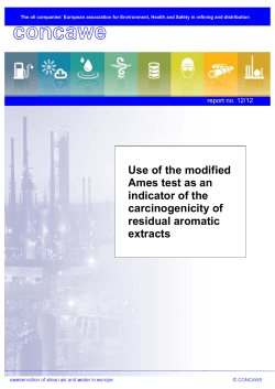 Use of the modified Ames test as an indicator of the carcinogenicity