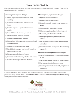 print - Caring Friends Home Care