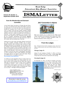 2017 Convention in Alpena - International Shipmasters` Association