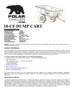 10-CF DUMP CART