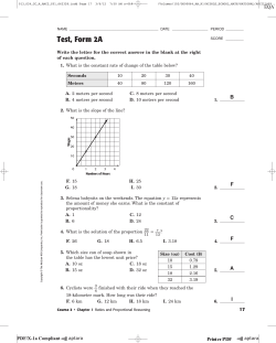 Test, Form 2A (continued)