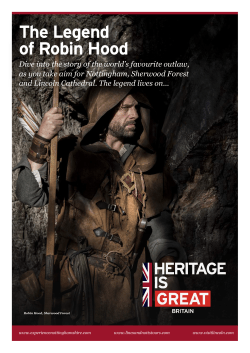 The Legend of Robin Hood - Experience Nottinghamshire