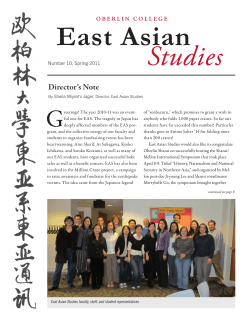 EAS 2011 Newsletter