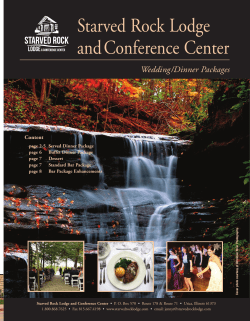 Dinner Packages - Starved Rock Lodge