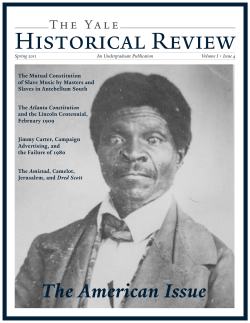 Spring 2011 - The Yale Historical Review