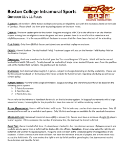 Boston College Intramural Sports
