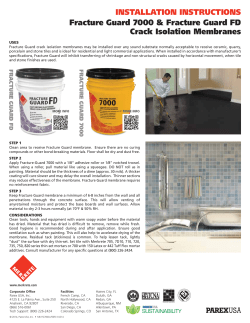 Fracture Guard Instructions