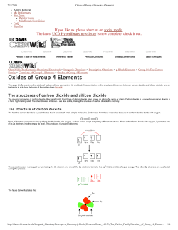 Oxides of Group 4 Elements - Chemwiki