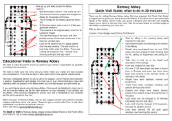 Quick Visit Guide, what to do in 30 minutes